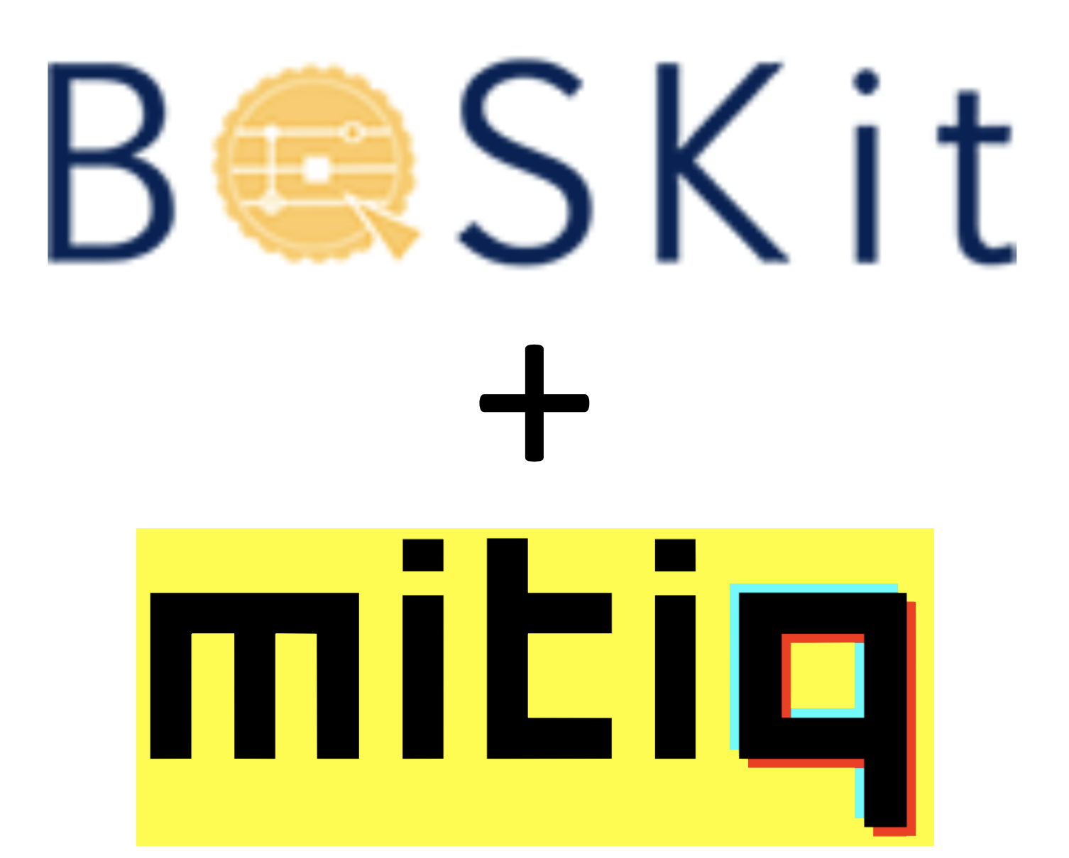 BQSKit and Mitiq logo in tandom